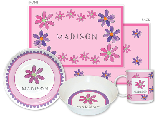 Flower Power 4-Piece Dinnerware Set